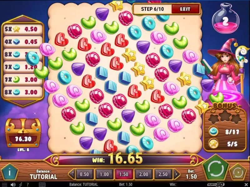 Sweet Alchemy Fun Slot Game made by Play'n GO with 5 Reel 