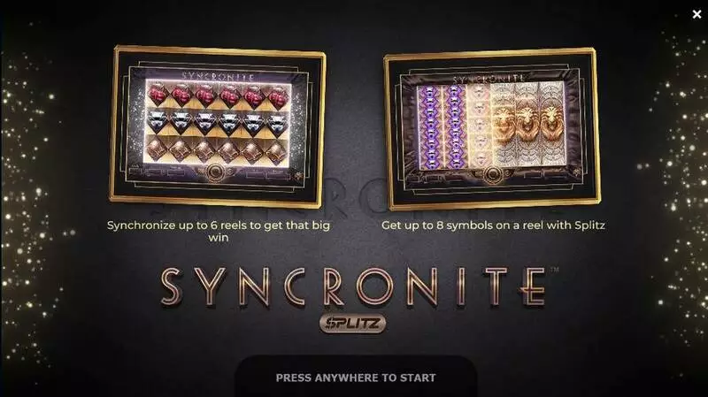 Syncronite Fun Slot Game made by Yggdrasil with 6 Reel and 729 Line21168 Way