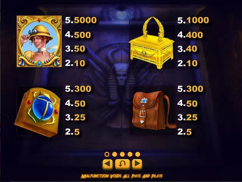 The Explorer's Quest Fun Slot Game made by Zeus Play with 9 Reel and 10 Line