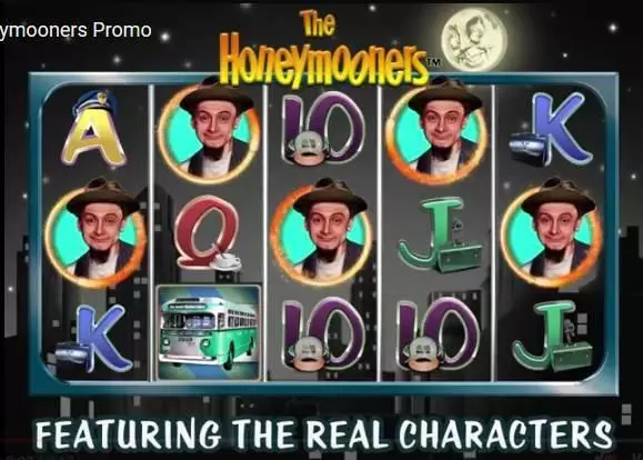 The Honeymooners Fun Slot Game made by 2 by 2 Gaming with 5 Reel 