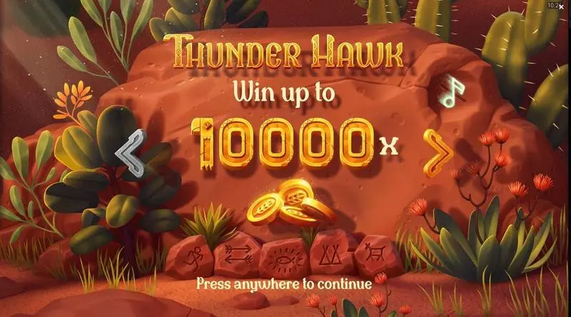 Thunderhawk Fun Slot Game made by Peter&Sons with 5 Reel and 20 Line