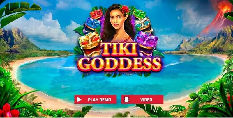 Tiki Goddess Fun Slot Game made by Red Rake Gaming with 5 Reel and 25 Line