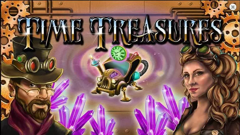 Time Treasures Fun Slot Game made by 2 by 2 Gaming with 5 Reel and 20 Line
