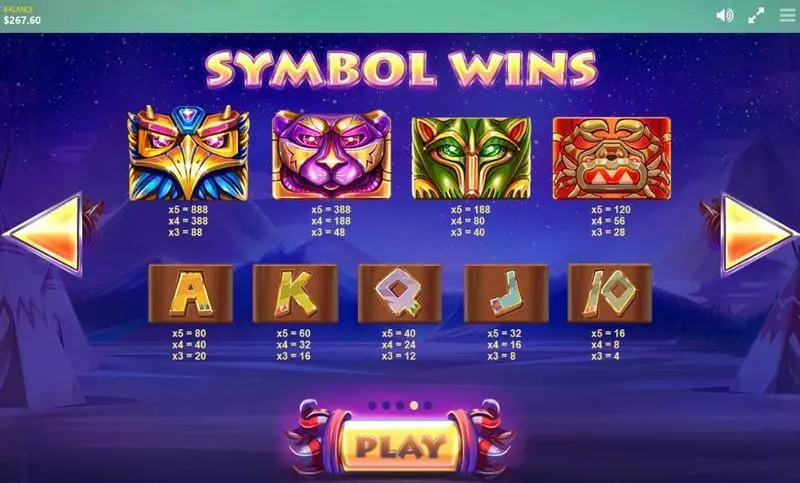Totem Lightning Fun Slot Game made by Red Tiger Gaming with 5 Reel and 40 Line