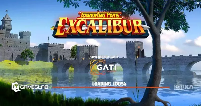 Towering Pays Excalibur Fun Slot Game made by ReelPlay with 5 Reel and 15 Line
