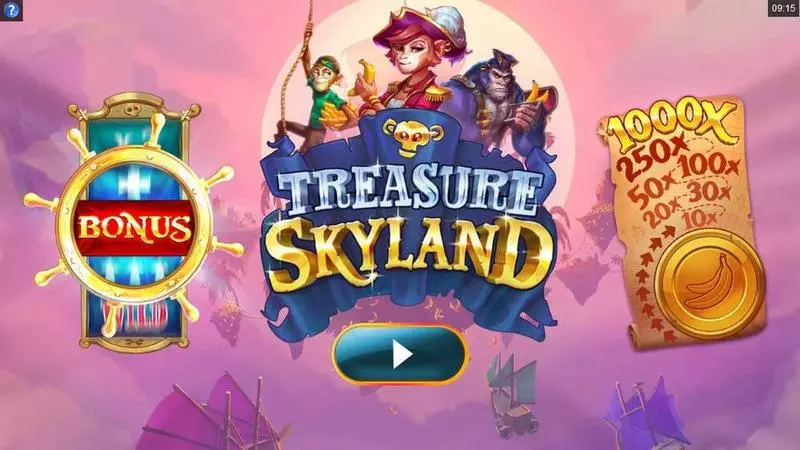 Treasure Skyland Fun Slot Game made by Microgaming with 5 Reel and 20 Line
