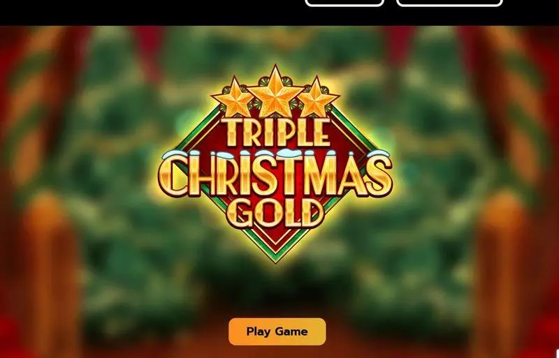 Triple Christmas Gold Fun Slot Game made by Thunderkick with 3 Reel and 27 Line