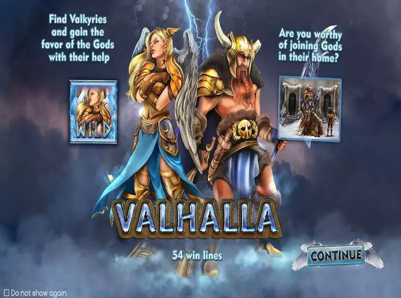 Valhalla Fun Slot Game made by Wazdan with 4 Reel and 54 Line