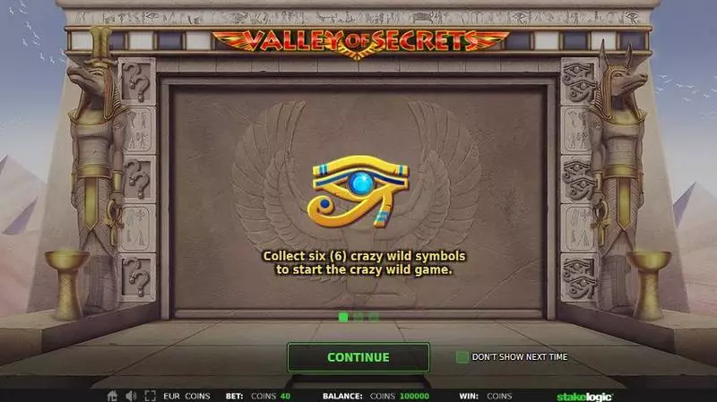 Valley of Secrets Fun Slot Game made by StakeLogic with 5 Reel and 243 Line