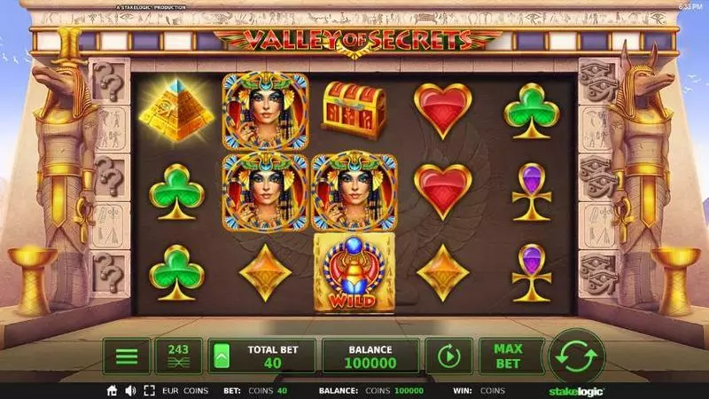 Valley of Secrets Fun Slot Game made by StakeLogic with 5 Reel and 243 Line