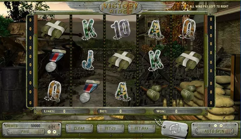 Victory Ridge Fun Slot Game made by Amaya with 5 Reel and 20 Line