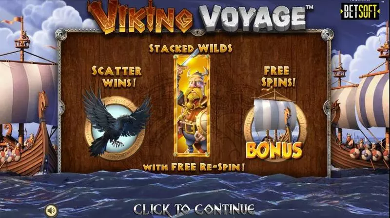 Viking Voyage Fun Slot Game made by BetSoft with 5 Reel and 10 Line