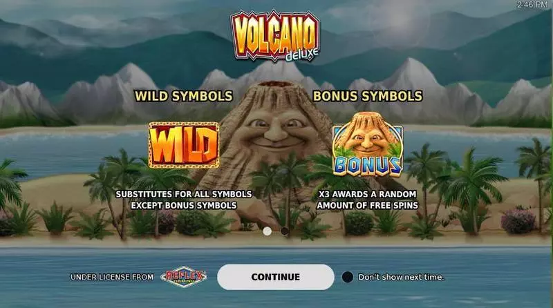 Volcano Deluxe Fun Slot Game made by StakeLogic with 5 Reel and 20 Line