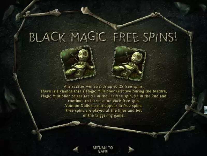 Voodoo Magic Fun Slot Game made by RTG with 5 Reel and 13 Line