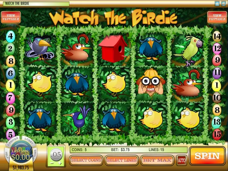 Watch the Birdie Fun Slot Game made by Rival with 5 Reel and 15 Line
