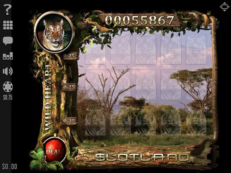 Wild Heart Fun Slot Game made by Slotland Software with 5 Reel and 3 Line