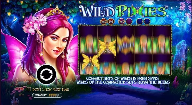 Wild Pixies Fun Slot Game made by Pragmatic Play with 5 Reel and 20 Line
