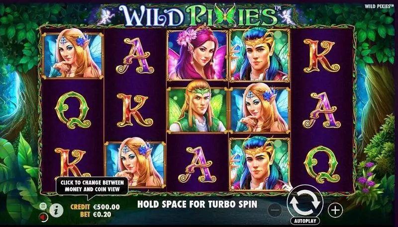 Wild Pixies Fun Slot Game made by Pragmatic Play with 5 Reel and 20 Line
