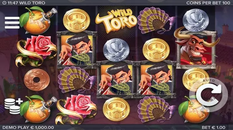 Wild Toro Fun Slot Game made by Elk Studios with 5 Reel and 178 Line