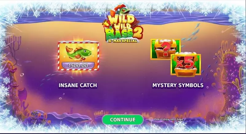 Wild Wild Bass 2 Xmas Special Fun Slot Game made by StakeLogic with 6 Reel and 2034 Ways
