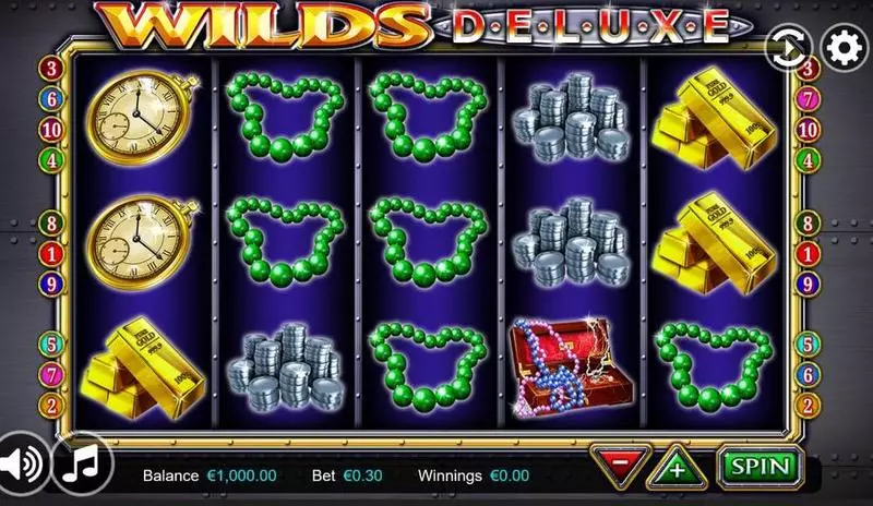 Wilds Deluxe  Fun Slot Game made by Betdigital with 5 Reel and 10 Line