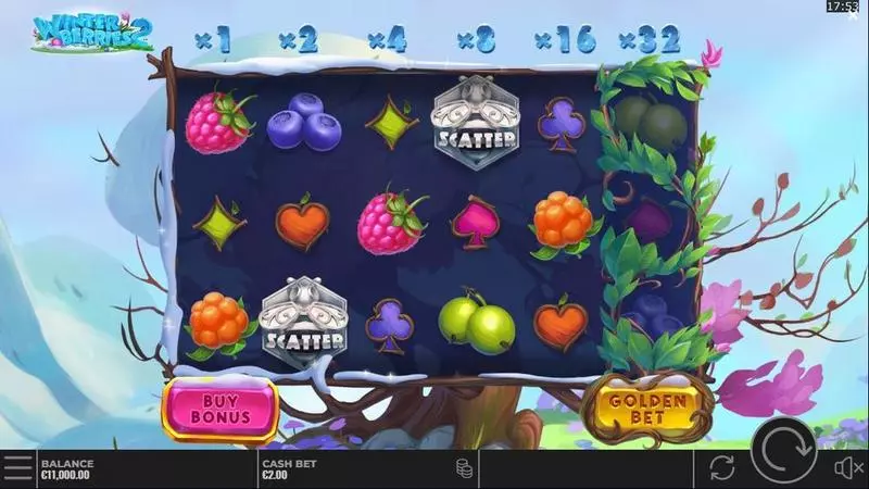 Winterberries 2  Fun Slot Game made by Yggdrasil with 5 Reel and 20 Line