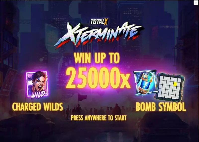 Xterminate Fun Slot Game made by Thunderkick with 6 Reel 
