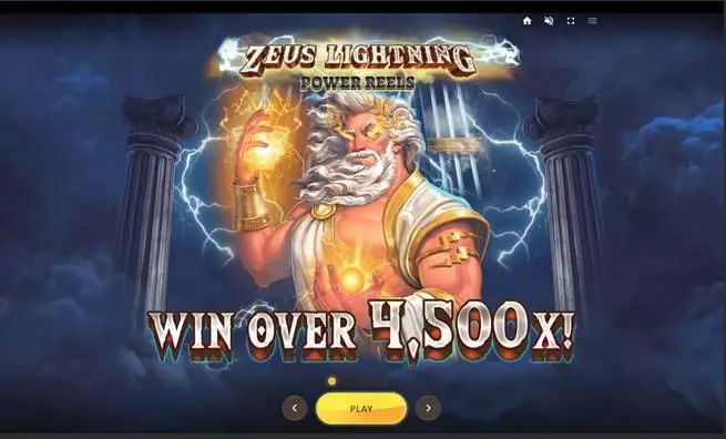 Zeus Lightning Fun Slot Game made by Red Tiger Gaming with 7 Reel and 30 Line